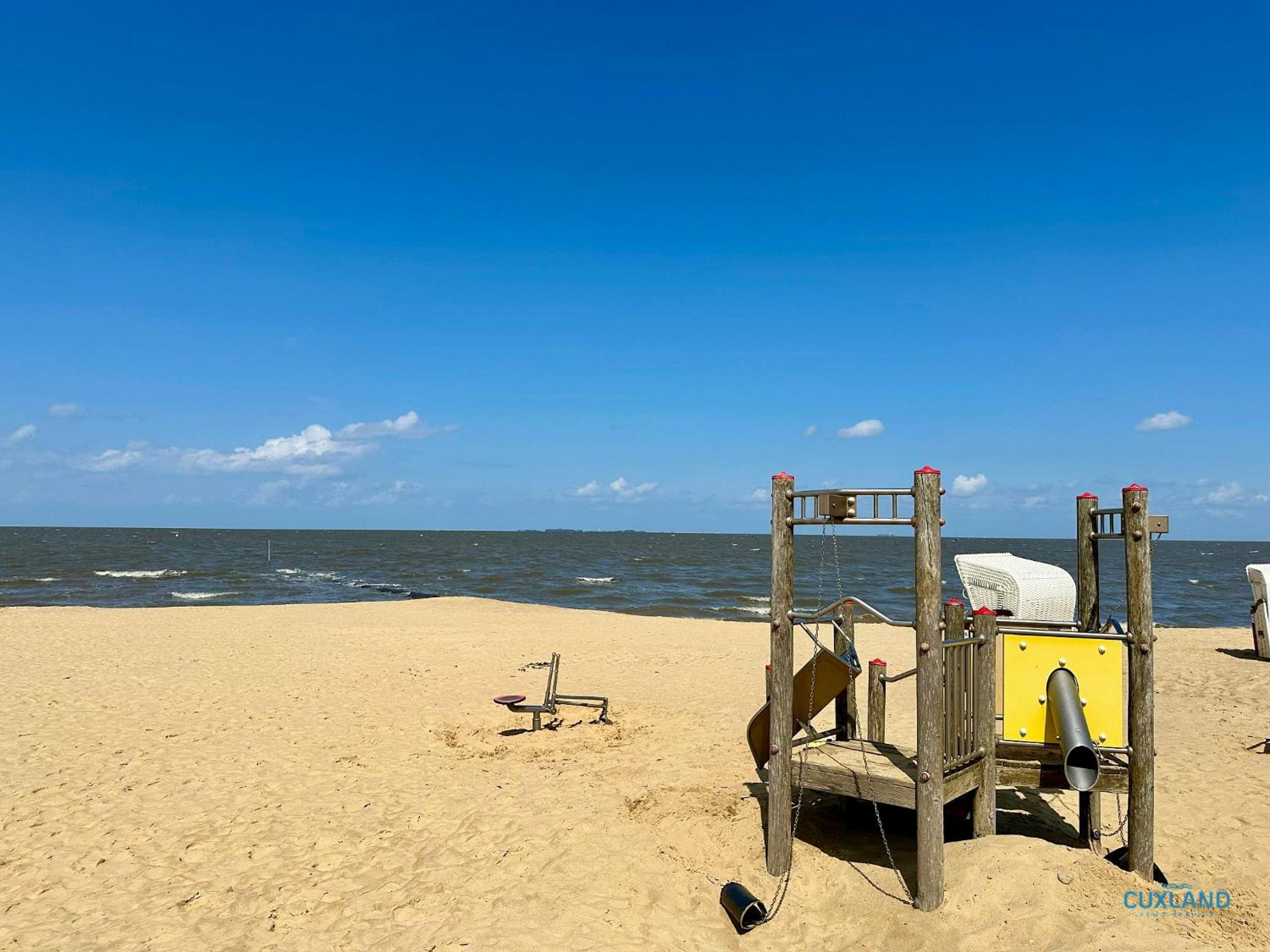 Urlaub Mit Spektakulaerer Aussicht Auf Das Wattenmeer Apartamento Cuxhaven Exterior foto